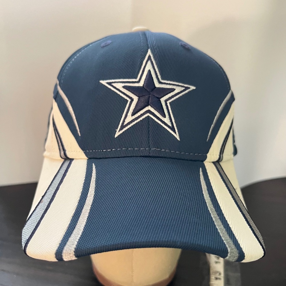 VTG Dallas Cowboys Reebok Authentic Sideline NFL Hat Cap OSFA unworn